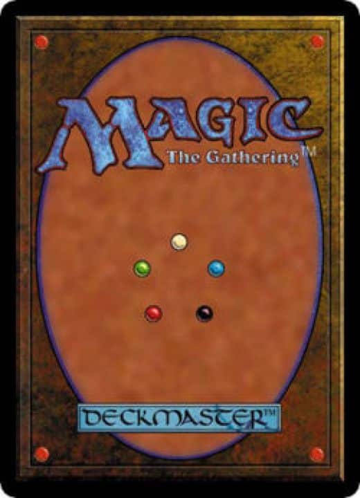 magic the gathering card back