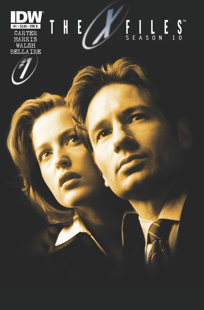the x-files season 10 #1 cover