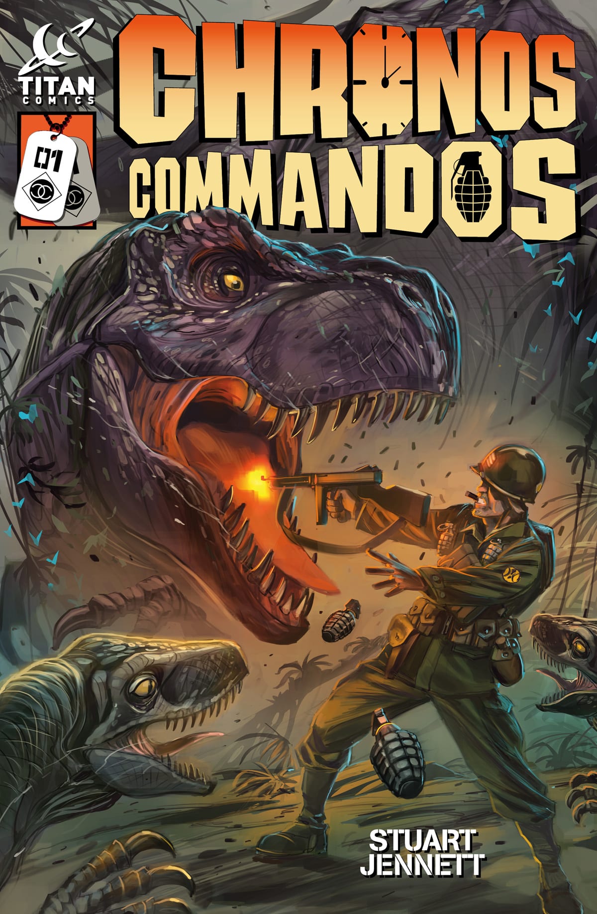 Chronos Commandos Dawn Patrol #1 cover
