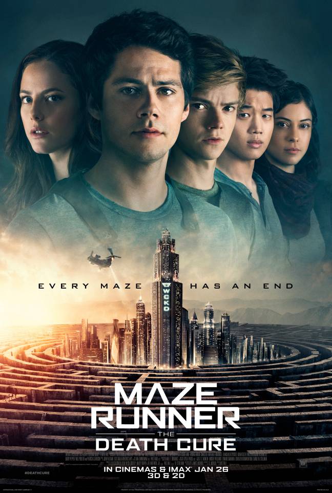 maze runner death cure poster