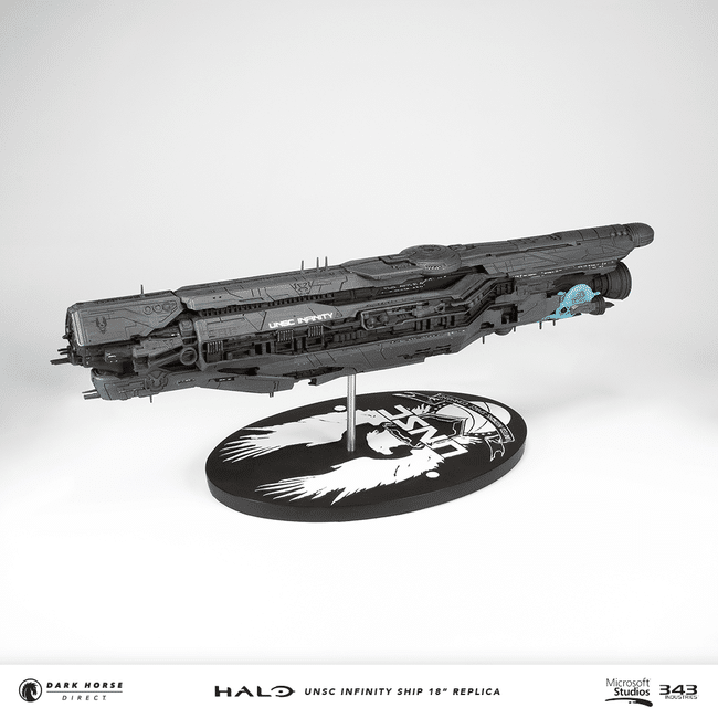 HALO UNSC INFINITY SHIP 18" REPLICA