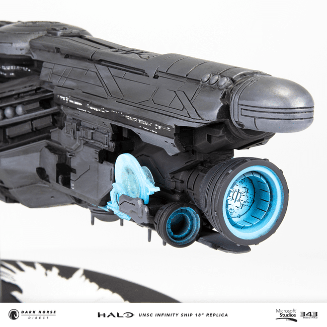 HALO UNSC INFINITY SHIP 18" REPLICA