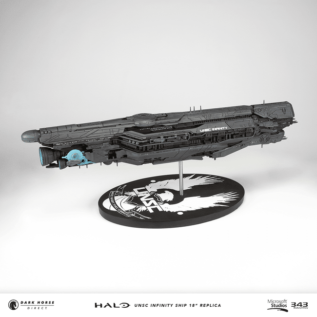 HALO UNSC INFINITY SHIP 18" REPLICA