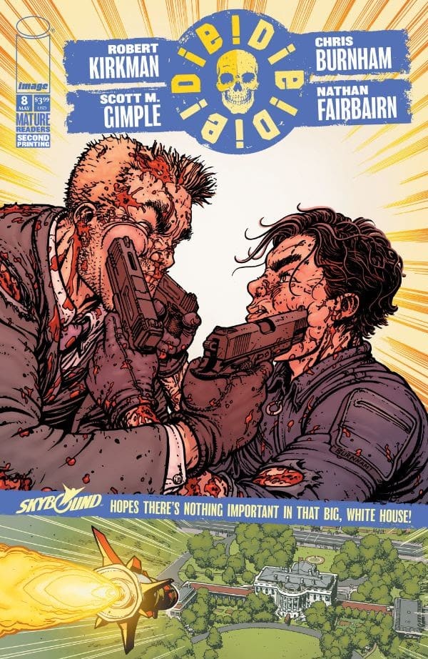 Die!Die!Die! #8, second printing