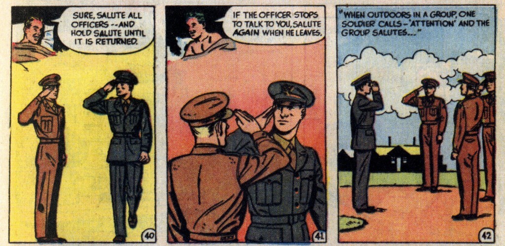 gov comics how to salute
