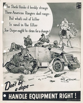 gov comics joe dope sand in tank PS precursor