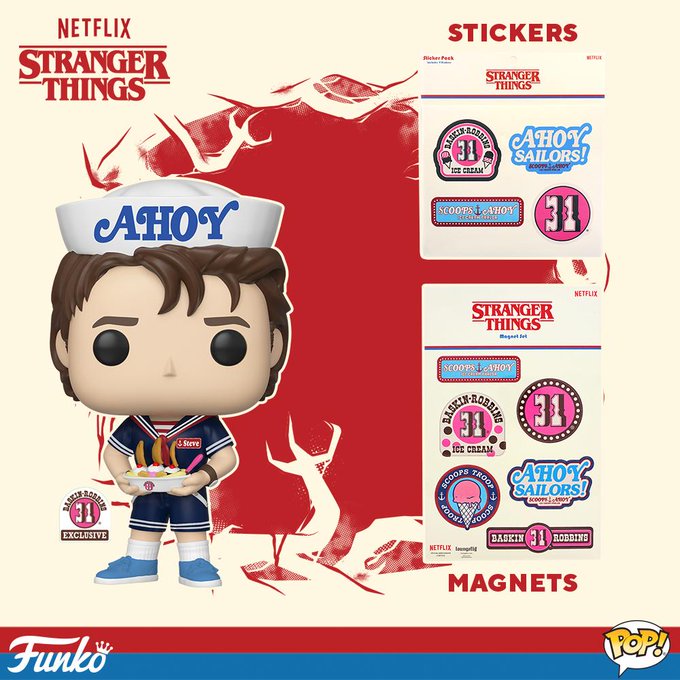 Pop! Stranger Things Baskin-Robbins Exclusive Steve