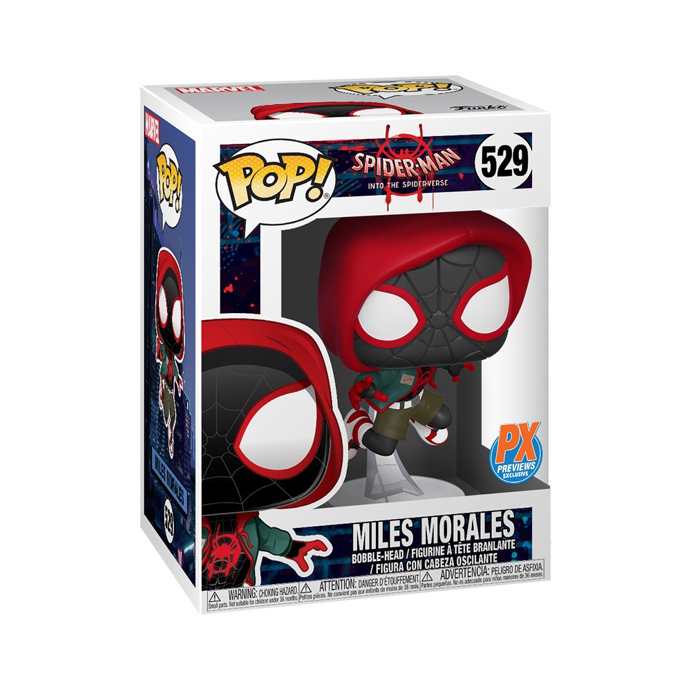 PREVIEWS Exclusive Pop! Marvel Into the Spiderverse Casual Miles Morales Vinyl Figure