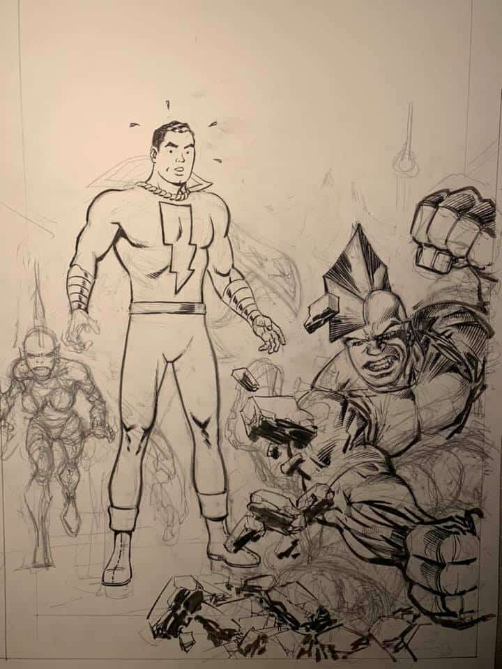 Erik Larsen Captain Marvel Savage Dragon