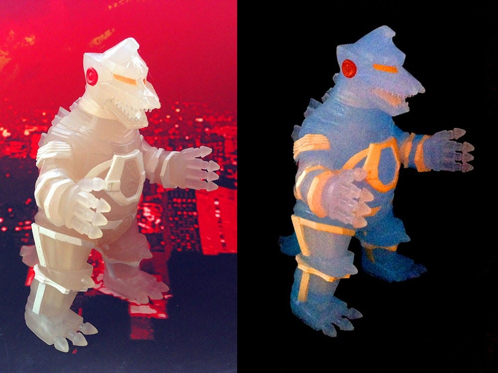 Godzilla VInimates Mechagodzilla Glow-In-The-Dark Vinyl Figure