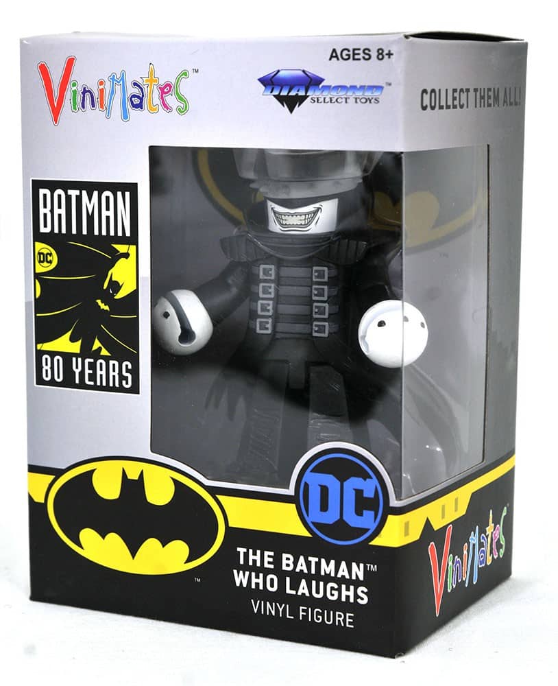 DC Comic Vinimates Batman Who Laughs Black-and-White Vinyl Figure