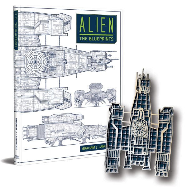 Alien: The Blueprintswith Limited Edition Nostromo Blueprint enamel pin