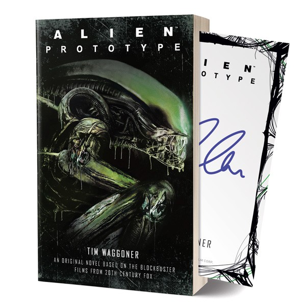 Alien: Prototype – The Official Novelization Signed Edition