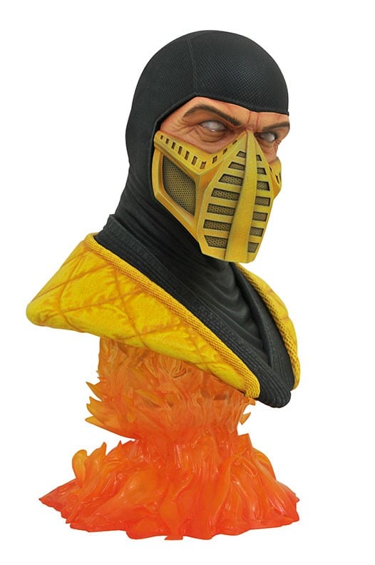 Legends in 3D Video Game Mortal Kombat Scorpion 1/2 Scale Bust