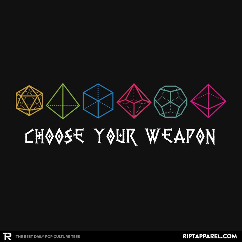 Choose Your Dice Weapon