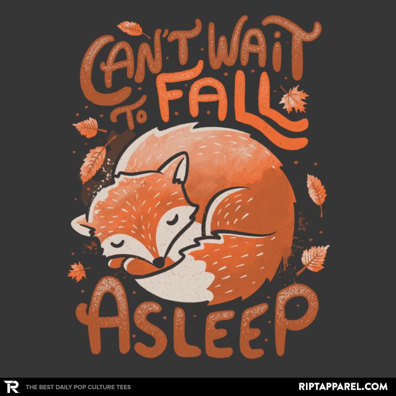 Can't Wait to Fall Asleep