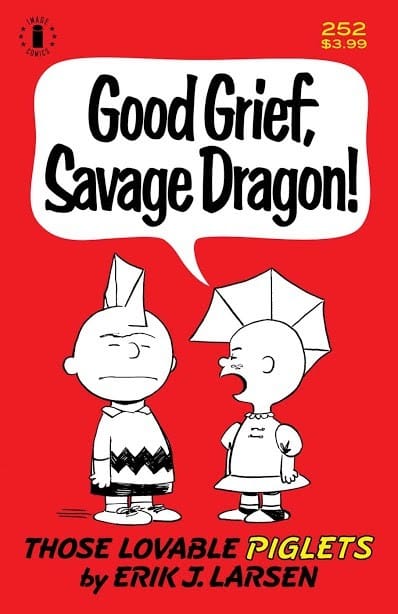 Savage Dragon #252, second printing