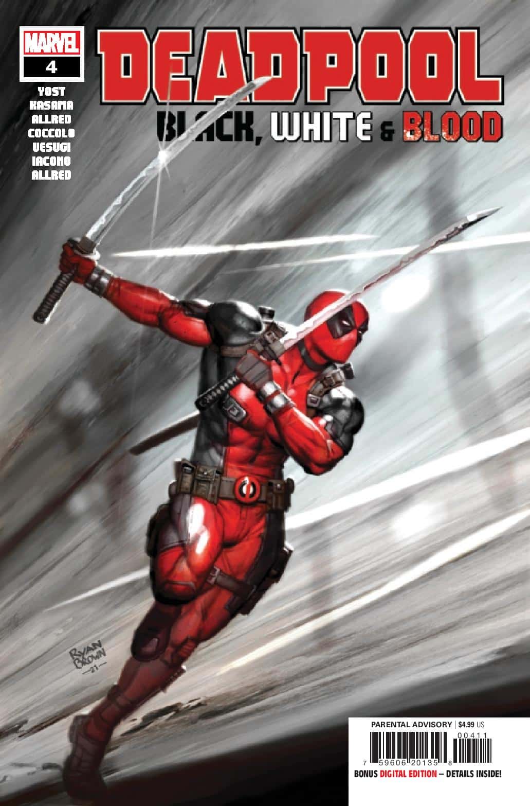 Deadpool: Black, White, & Blood #4 (of 4)
