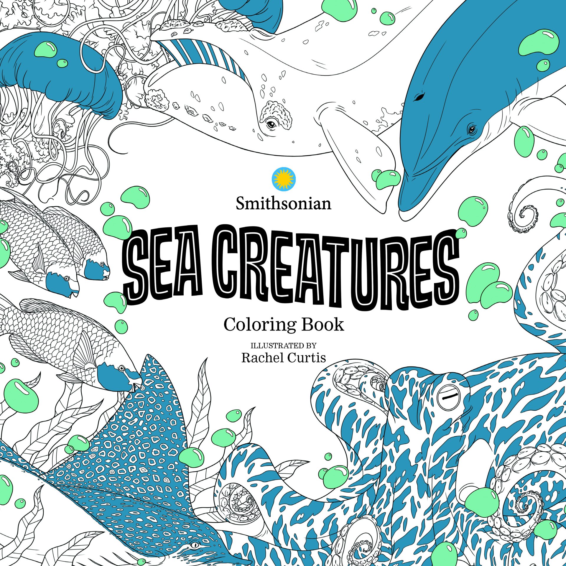Smithsonian Coloring Book: Sea Creatures