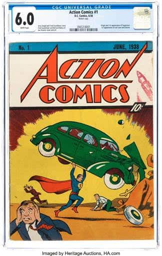 Action Comics #1 "Rocket Copy"