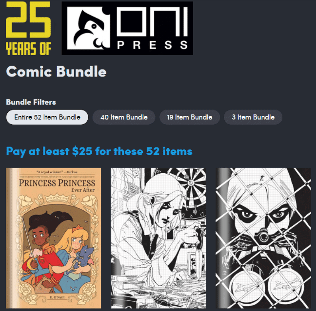 25 Years of Oni Press Comic Bundle