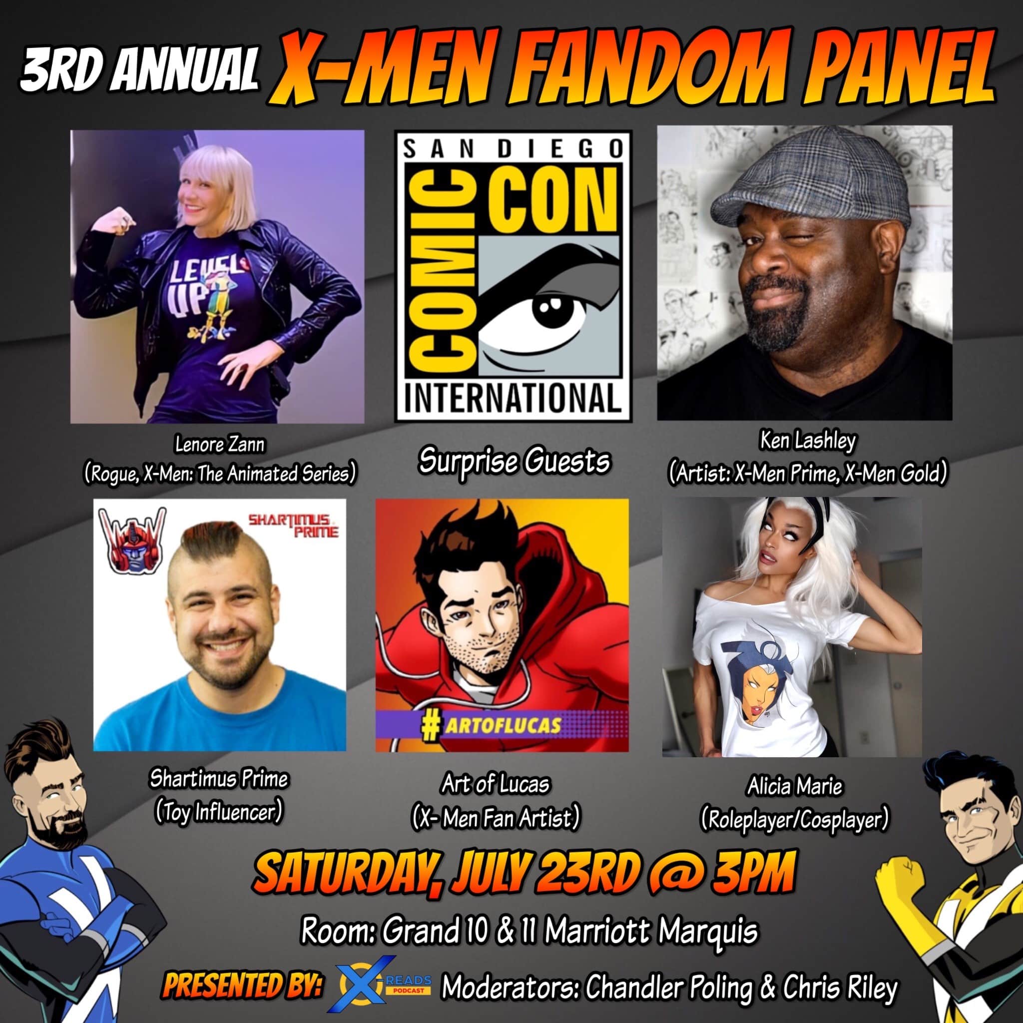 The X-Men Fandom Panel presented by X-Reads Podcast