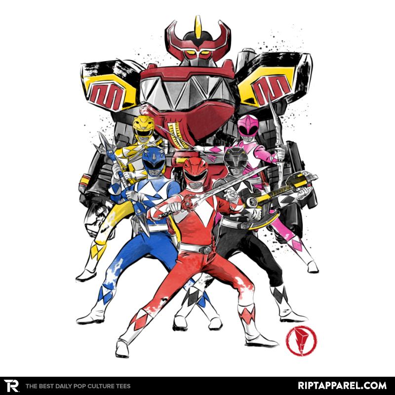 Power Rangers Sumi-e
