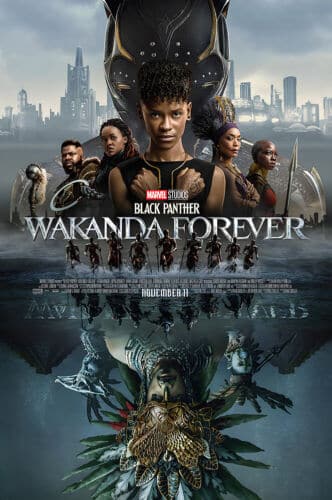 Black Panther Wakanda Forever movie poster 