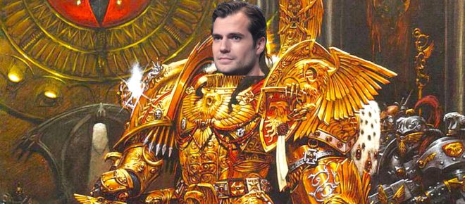 Henry Cavill as 40K Emperor