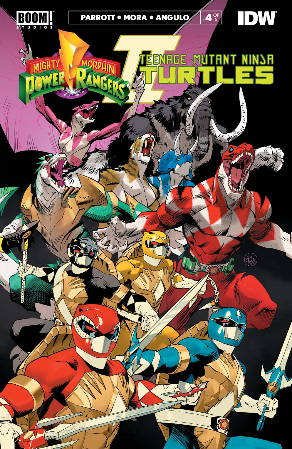 Mighty Morphin Power Rangers/Teenage Mutant Ninja Turtles II #4 (of 5)