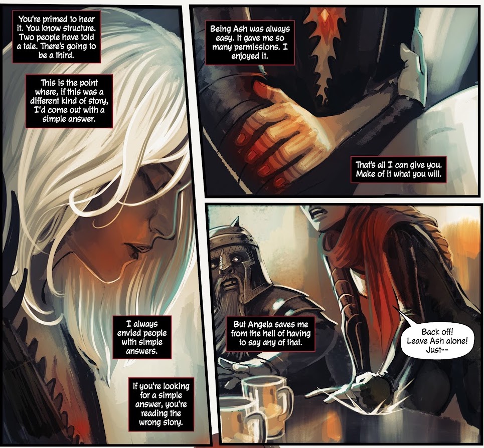 Die "Being Ash was always easy. It gave me so many permissions. I enjoyed it."