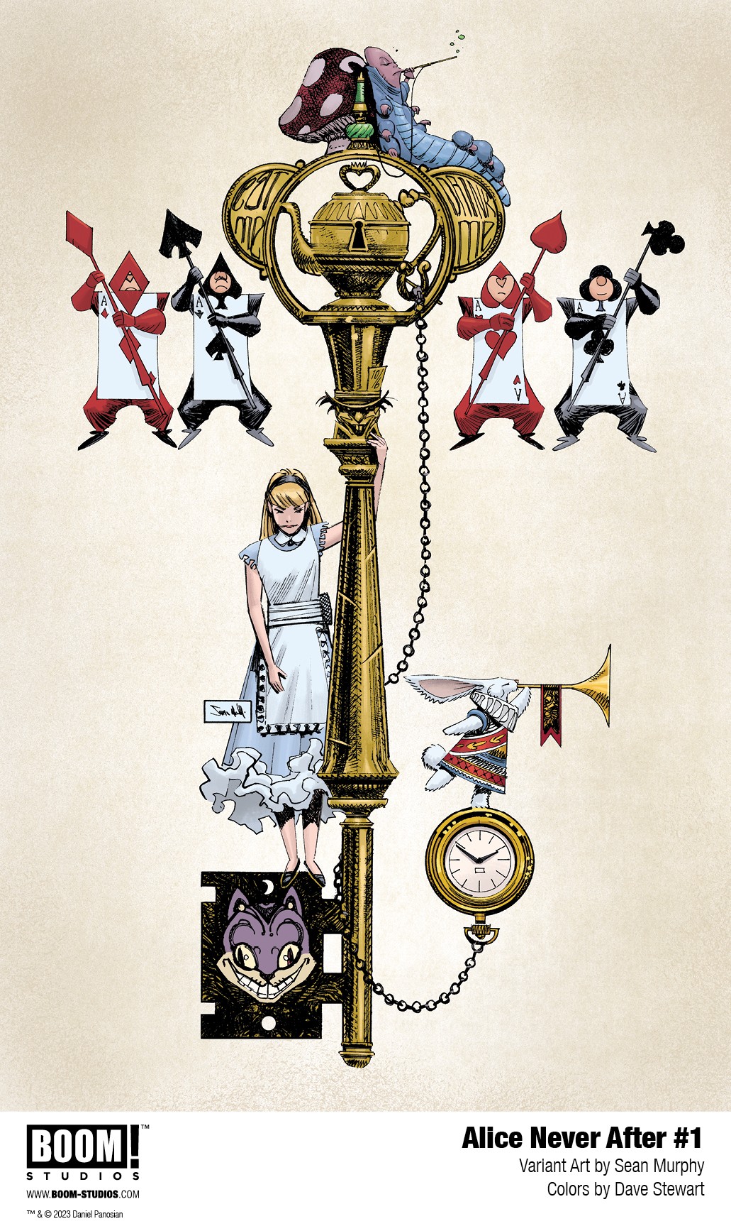 Alice Never After #1 variant cover