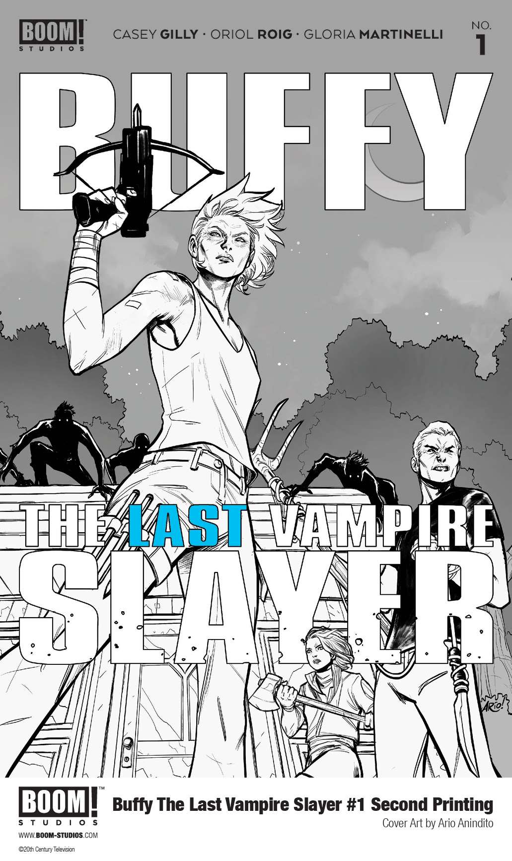 Buffy the Last Vampire Slayer #1 Second Printing