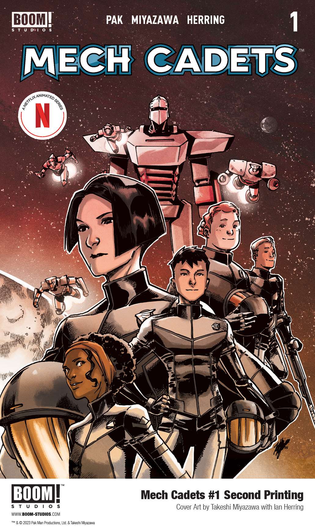 Mech Cadets #1 Second Printing