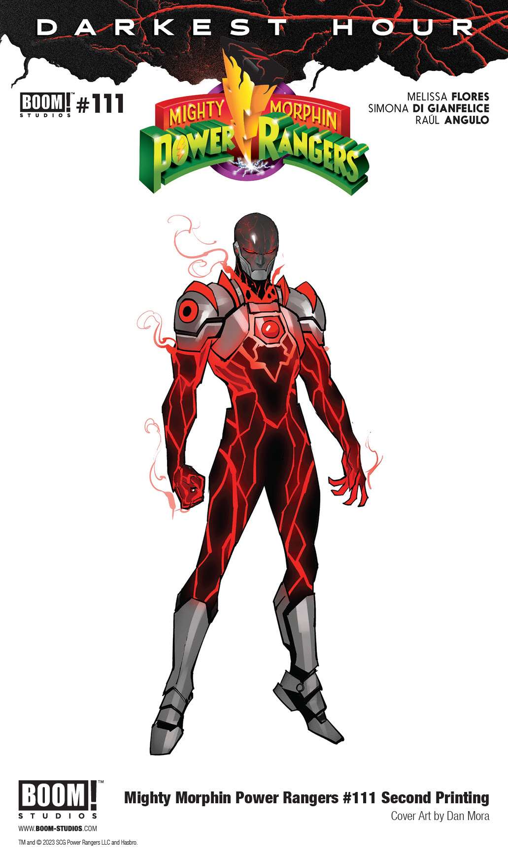 Mighty Morphin Power Rangers #111 2nd printing