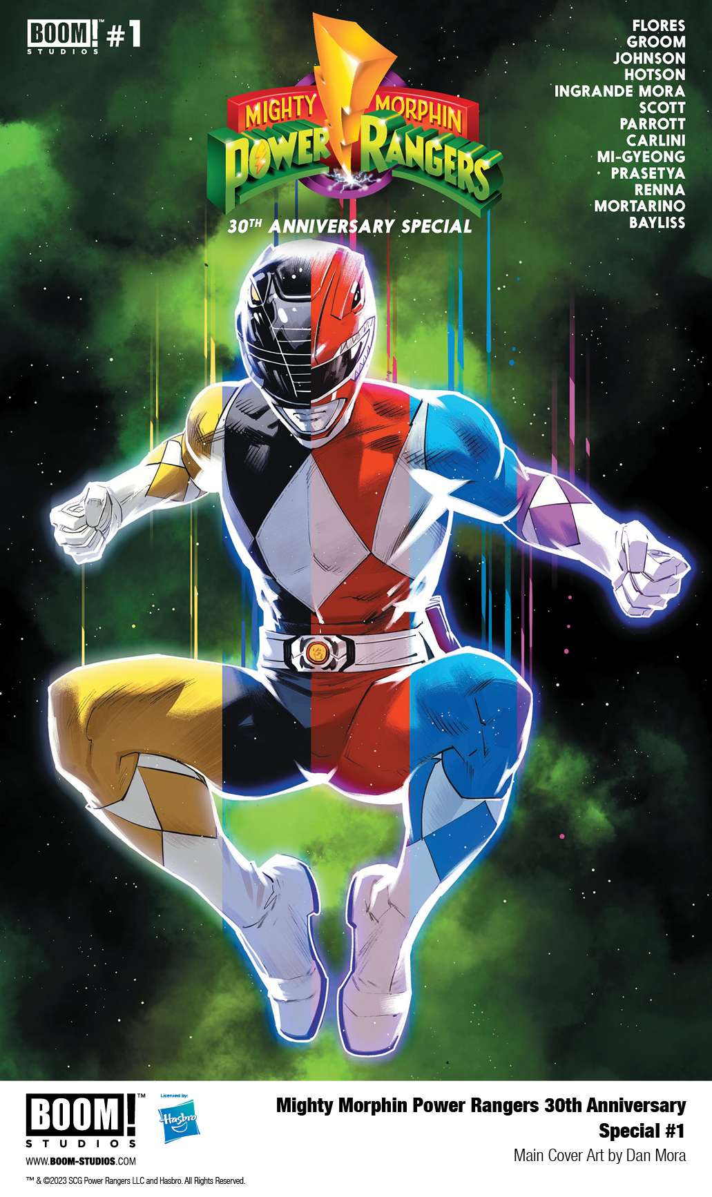 Mighty Morphin Power Rangers 30th Anniversary Comic Special