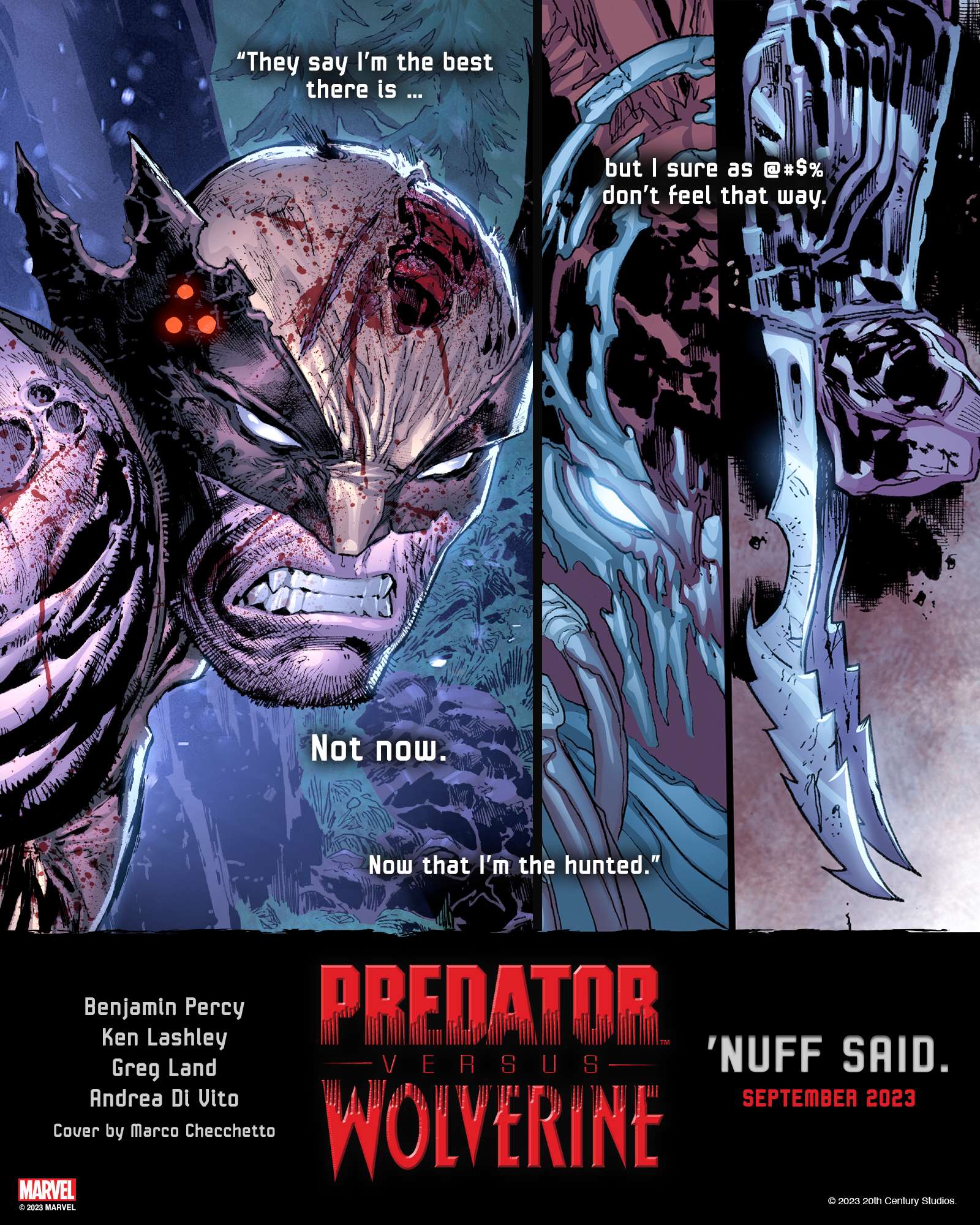 Predator vs. Wolverine teaser