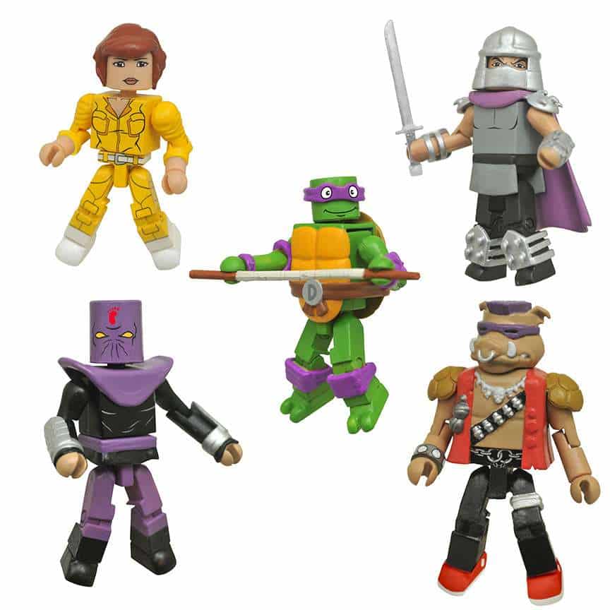 Teenage Mutant Ninja Turtles Minimates Turtle Blimp Deluxe Box Set