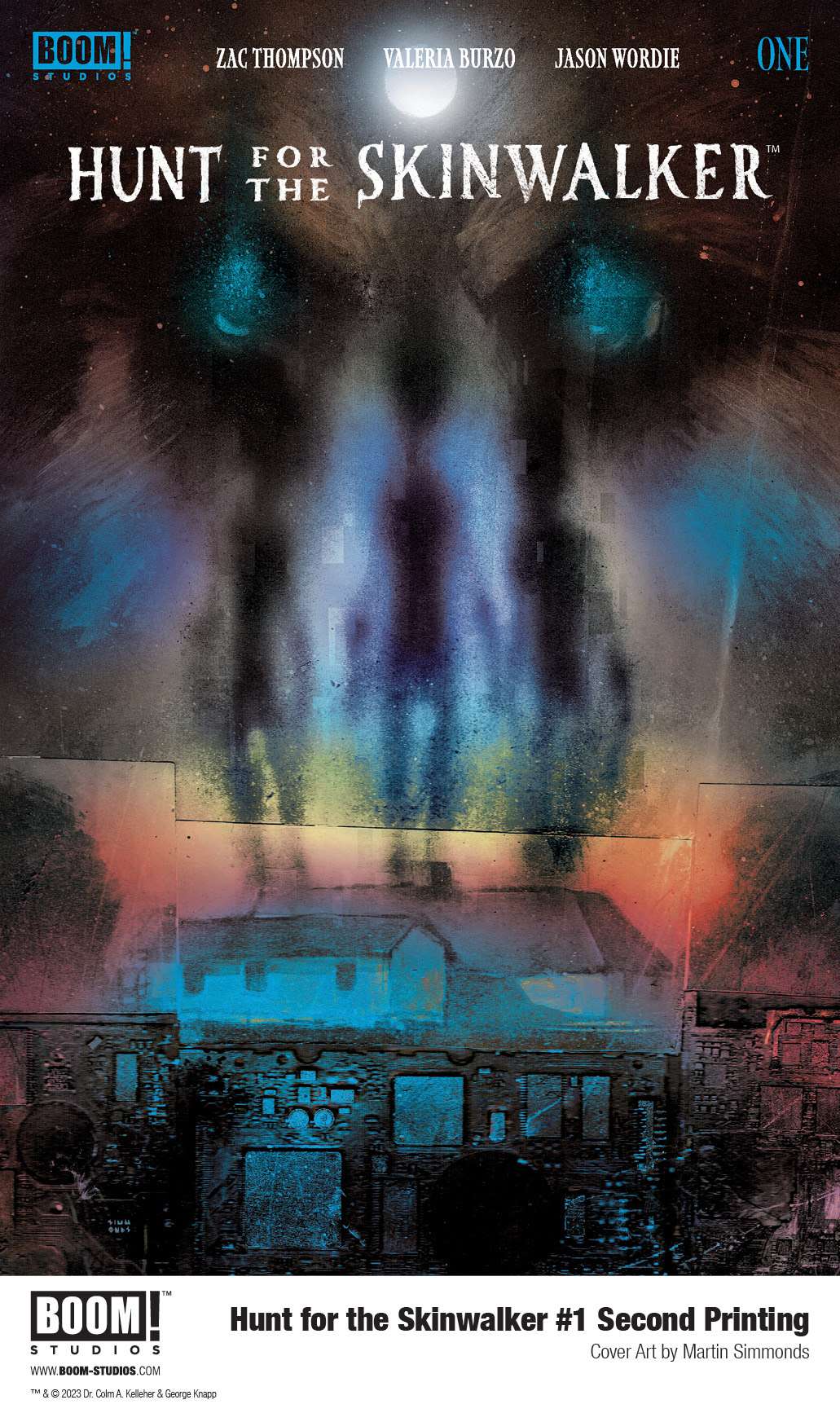 Hunt for the Skinwalker #1 Second Printing
