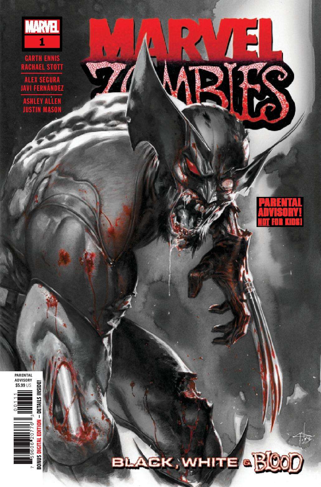 Marvel Zombies: Black, White, and Blood #1