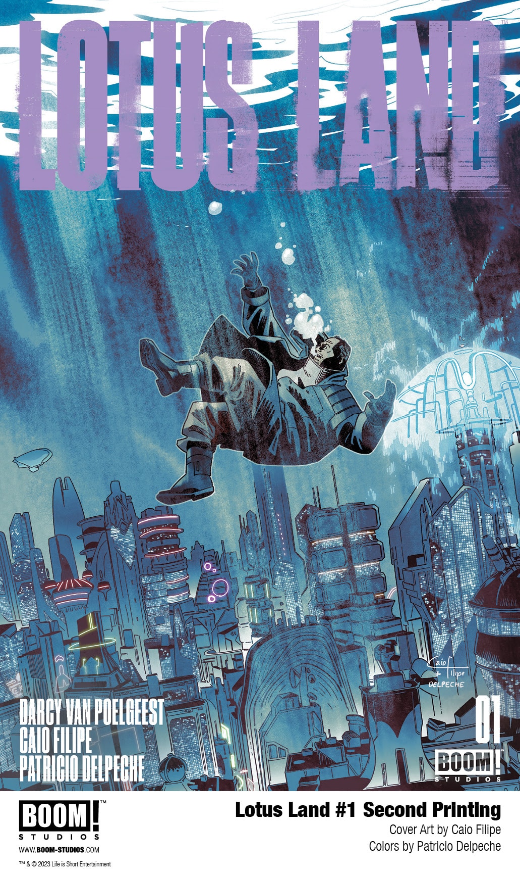 Lotus Land #1 second printing