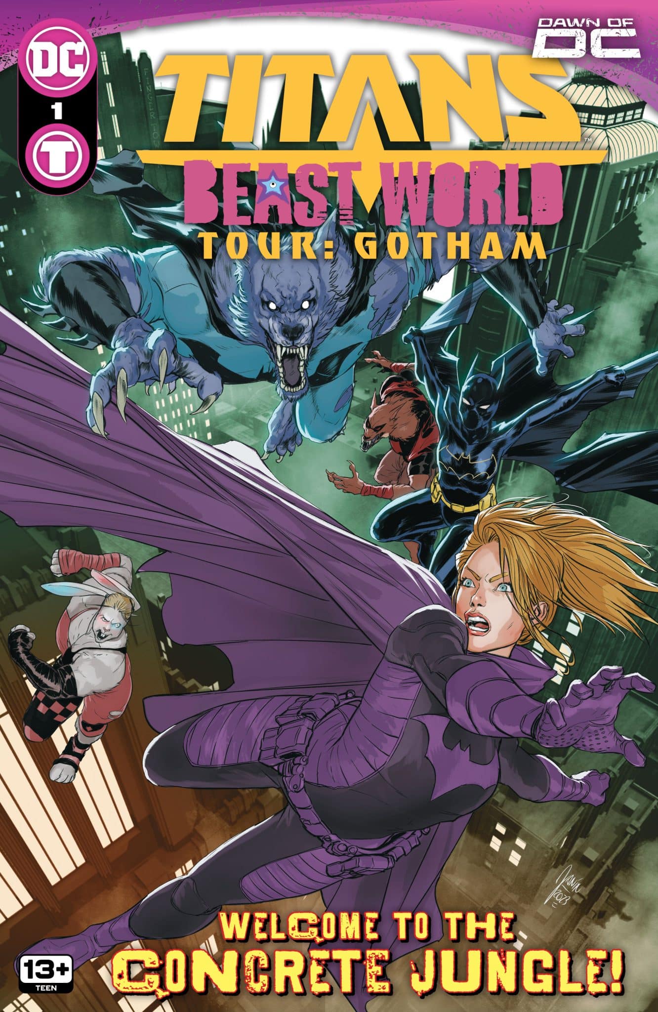 Titans: Beast World Tour - Gotham #1