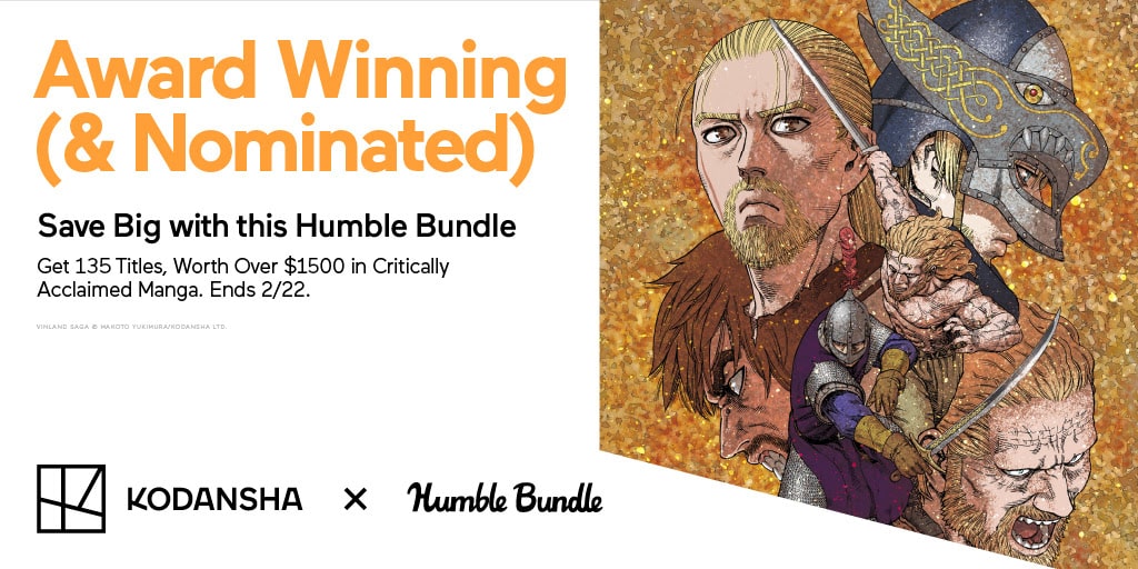 Kodansha Humble Bundle