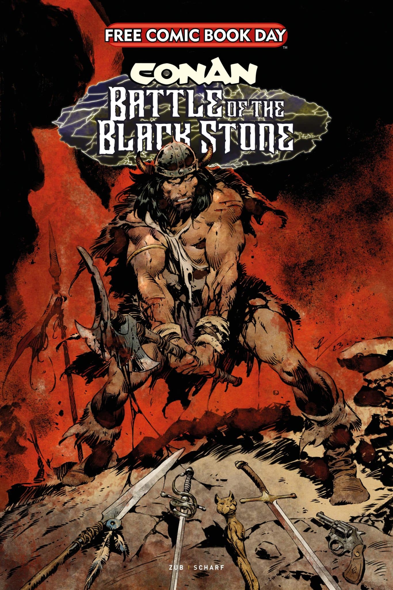 CONAN BATTLE OF THE BLACK ZONE FREE COMIC BOOK DAY EDITION