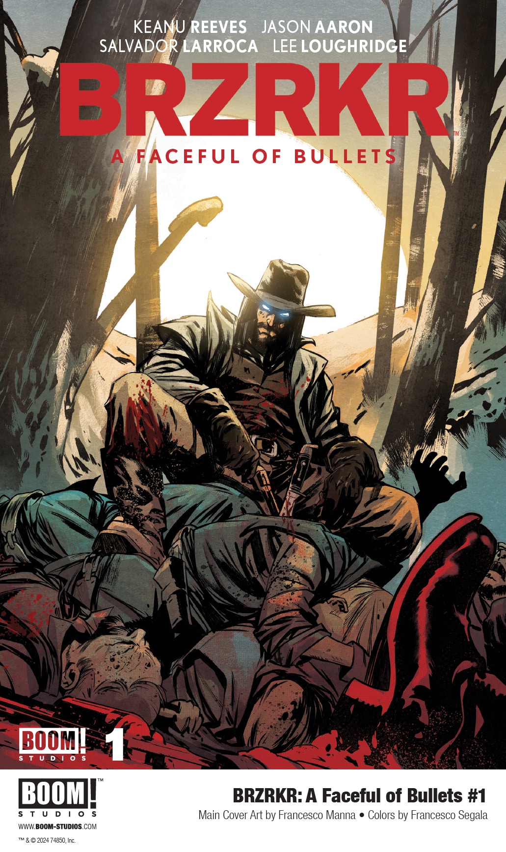 BRZRKR: A Faceful of Bullets #1