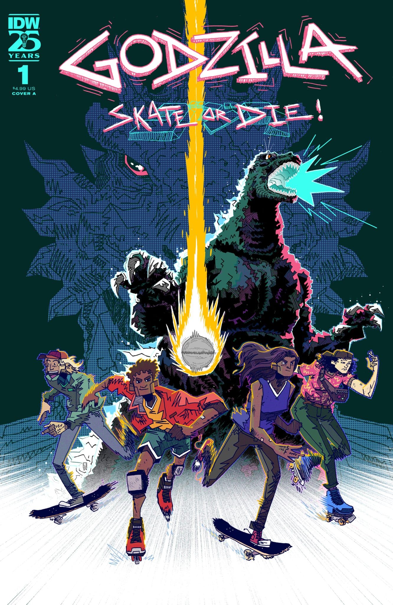 Godzilla: Skate or Die #1