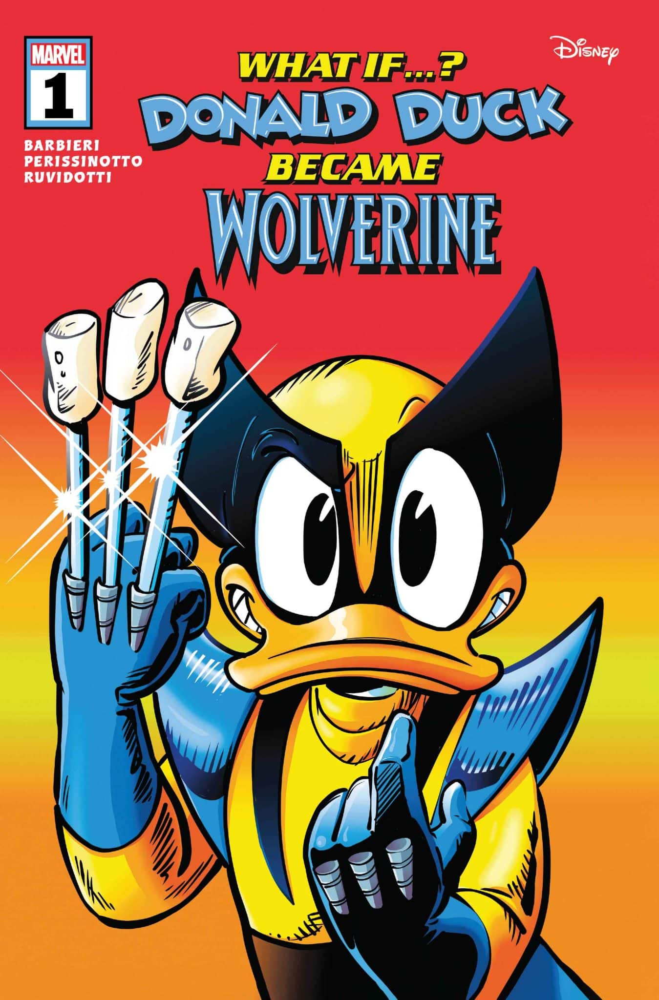 Marvel & Disney: What If…? Donald Duck Became Wolverine #1