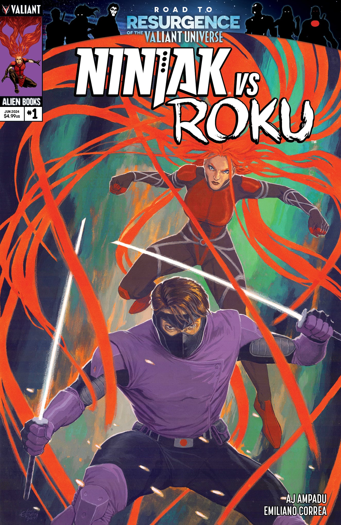 Ninjak vs. Roku #1 (of 4)