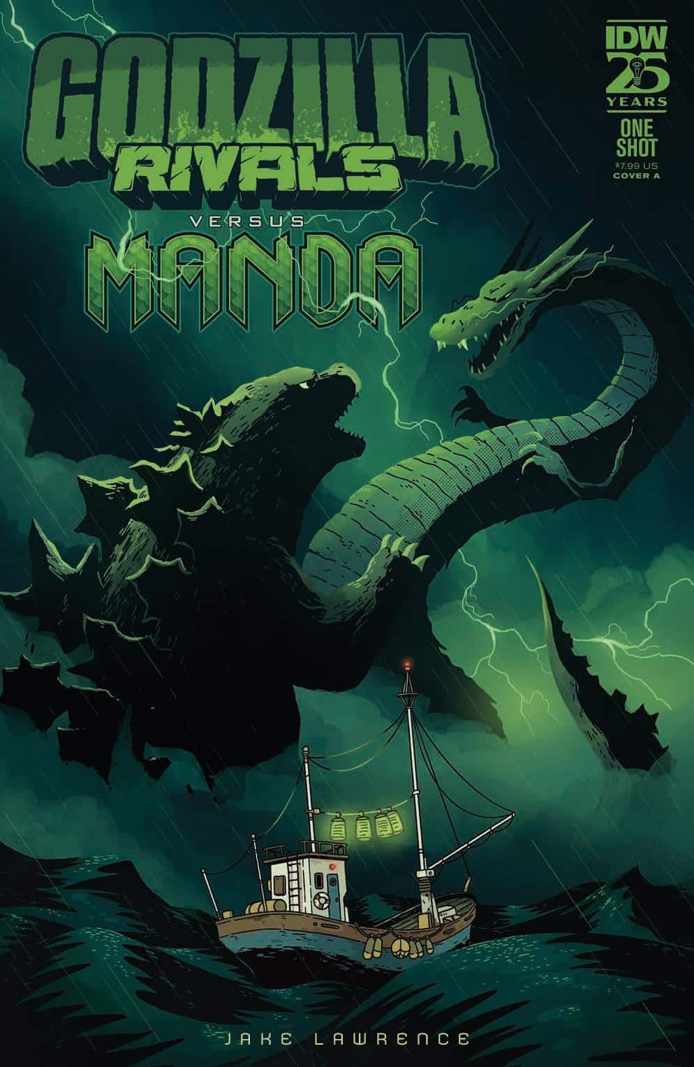 Godzilla Rivals versus Manda #1