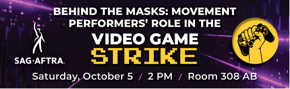 Behind the Masks: Movement Performers’ Role in the Video Game Strike